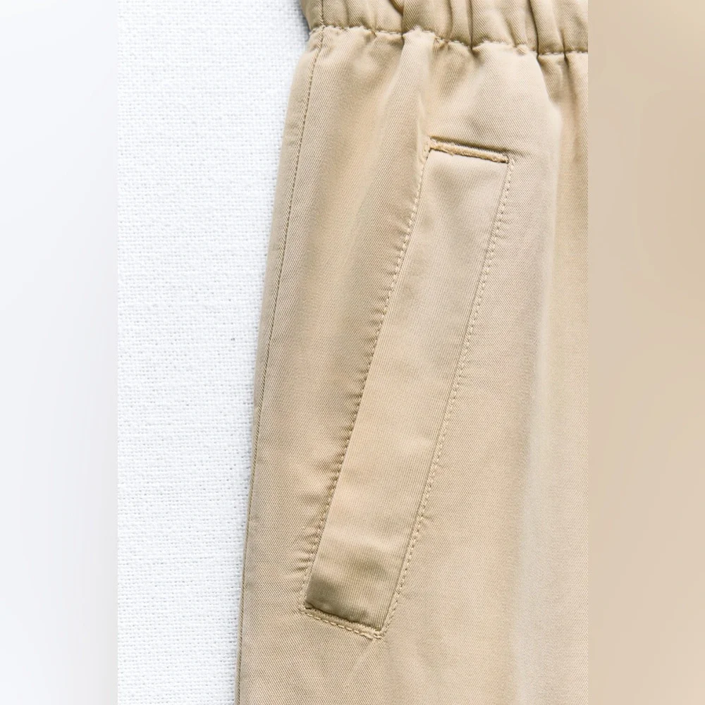 Zara wide leg pants, neutral